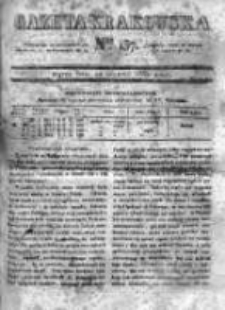 Gazeta Krakowska, 1830, nr 137