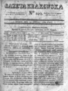 Gazeta Krakowska, 1830, nr 140