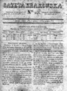 Gazeta Krakowska, 1830, nr 141