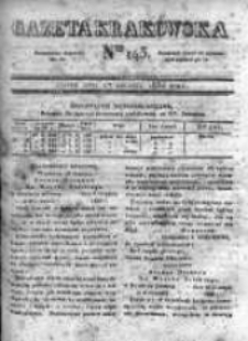 Gazeta Krakowska, 1830, nr 143