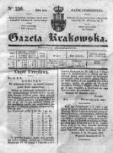 Gazeta Krakowska 1834, IV, Nr 226