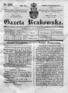 Gazeta Krakowska 1834, IV, Nr 230