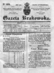 Gazeta Krakowska 1834, IV, Nr 232