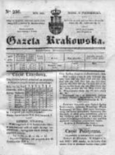 Gazeta Krakowska 1834, IV, Nr 236