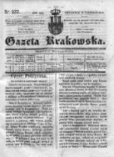 Gazeta Krakowska 1834, IV, Nr 237