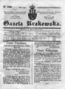 Gazeta Krakowska 1834, IV, Nr 240