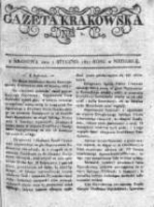 Gazeta Krakowska, 1827, Nr 2