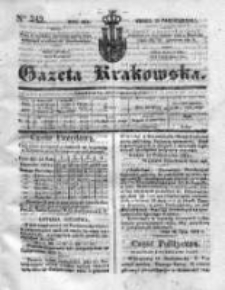 Gazeta Krakowska 1834, IV, Nr 242