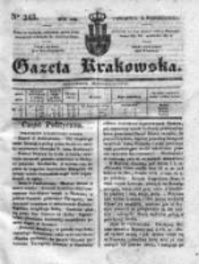 Gazeta Krakowska 1834, IV, Nr 243