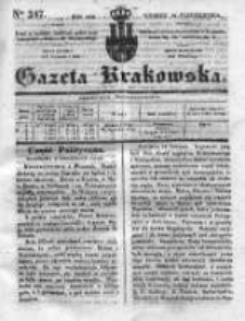 Gazeta Krakowska 1834, IV, Nr 247