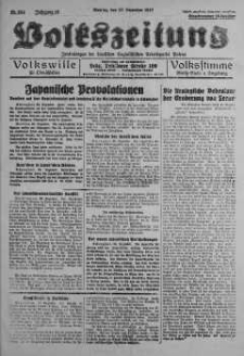 Volkszeitung 27 grudzień 1937 nr 354
