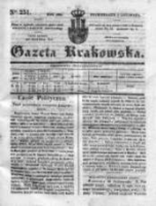 Gazeta Krakowska 1834, IV, Nr 251