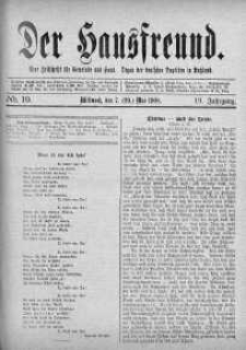 Der Hausfreund 7 maj 1908 nr 19