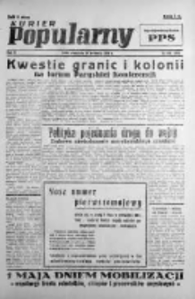 Kurier Popularny. Organ Polskiej Partii Socjalistycznej 1946, II, Nr 116