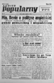 Kurier Popularny. Organ Polskiej Partii Socjalistycznej 1946, II, Nr 154