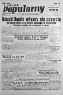 Kurier Popularny. Organ Polskiej Partii Socjalistycznej 1946, II, Nr 161
