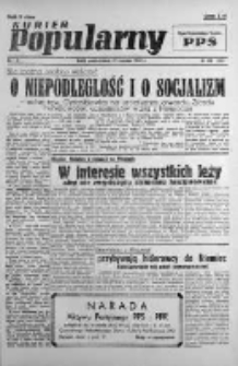 Kurier Popularny. Organ Polskiej Partii Socjalistycznej 1946, II, Nr 165