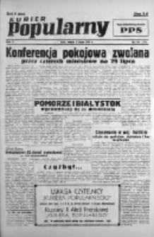 Kurier Popularny. Organ Polskiej Partii Socjalistycznej 1946, III, Nr 184