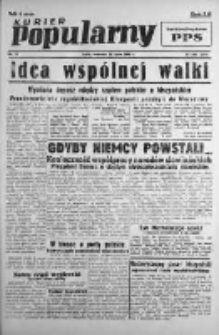 Kurier Popularny. Organ Polskiej Partii Socjalistycznej 1946, III, Nr 196