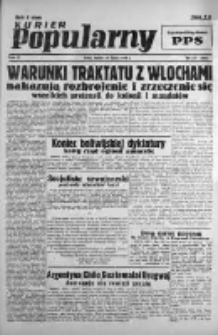 Kurier Popularny. Organ Polskiej Partii Socjalistycznej 1946, III, Nr 201