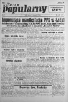 Kurier Popularny. Organ Polskiej Partii Socjalistycznej 1946, III, Nr 224