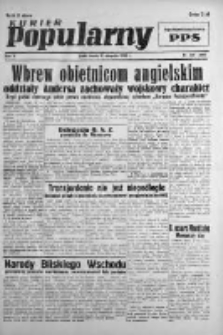 Kurier Popularny. Organ Polskiej Partii Socjalistycznej 1946, III, Nr 229
