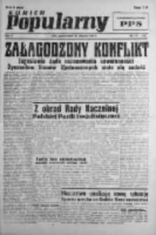 Kurier Popularny. Organ Polskiej Partii Socjalistycznej 1946, III, Nr 234