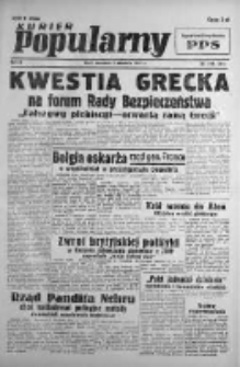 Kurier Popularny. Organ Polskiej Partii Socjalistycznej 1946, III, Nr 244