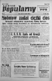 Kurier Popularny. Organ Polskiej Partii Socjalistycznej 1946, III, Nr 257