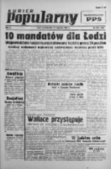 Kurier Popularny. Organ Polskiej Partii Socjalistycznej 1946, III, Nr 262