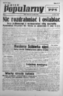 Kurier Popularny. Organ Polskiej Partii Socjalistycznej 1946, III, Nr 263
