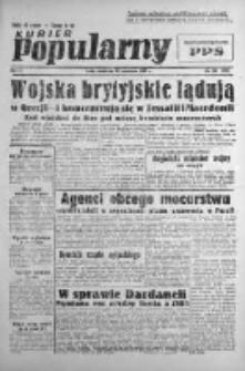 Kurier Popularny. Organ Polskiej Partii Socjalistycznej 1946, III, Nr 268