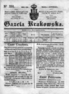 Gazeta Krakowska 1834, IV, Nr 253