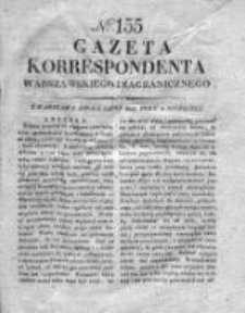 Gazeta Korrespondenta Warszawskiego i Zagranicznego 1828, Nr 155