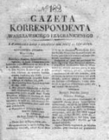 Gazeta Korrespondenta Warszawskiego i Zagranicznego 1828, Nr 182