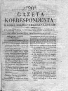 Gazeta Korrespondenta Warszawskiego i Zagranicznego 1828, Nr 208