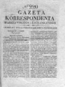 Gazeta Korrespondenta Warszawskiego i Zagranicznego 1828, Nr 220