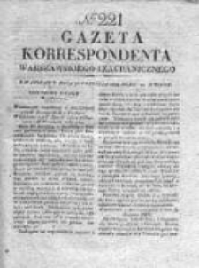 Gazeta Korrespondenta Warszawskiego i Zagranicznego 1828, Nr 221
