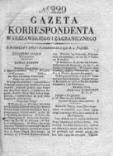 Gazeta Korrespondenta Warszawskiego i Zagranicznego 1828, Nr 229