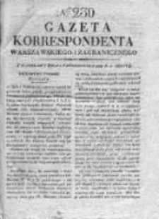 Gazeta Korrespondenta Warszawskiego i Zagranicznego 1828, Nr 230