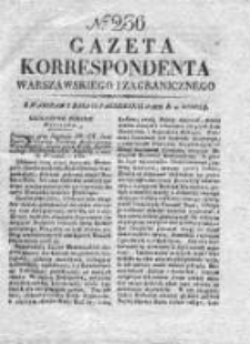 Gazeta Korrespondenta Warszawskiego i Zagranicznego 1828, Nr 236