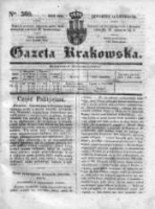 Gazeta Krakowska 1834, IV, Nr 260