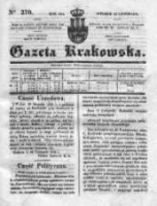 Gazeta Krakowska 1834, IV, Nr 270