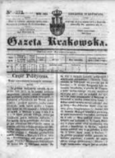 Gazeta Krakowska 1834, IV, Nr 272
