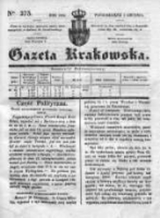Gazeta Krakowska 1834, IV, Nr 275