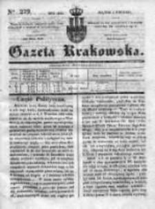 Gazeta Krakowska 1834, IV, Nr 279