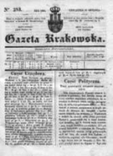 Gazeta Krakowska 1834, IV, Nr 283