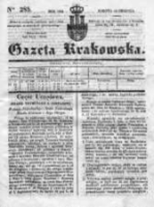 Gazeta Krakowska 1834, IV, Nr 285