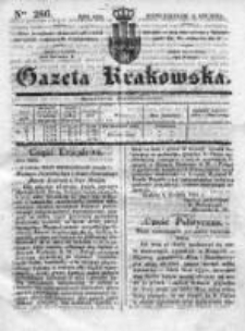 Gazeta Krakowska 1834, IV, Nr 286