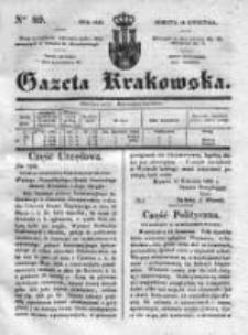 Gazeta Krakowska 1835, II, Nr 89